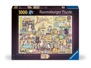 Puzzle 1000 db - Bolondos macskák ünnepe