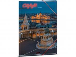 Ars Una: Citylight Budapest A/4 gumis dosszié
