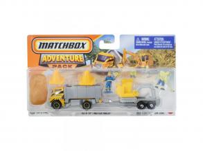 Matchbox: Tilt N' Tip kisautó utánfutóval szett 1/64 - Mattel