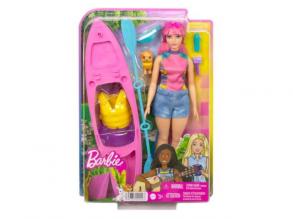 Barbie Kempingező Daisy baba csónakkal és kiegészítőkkel - Mattel