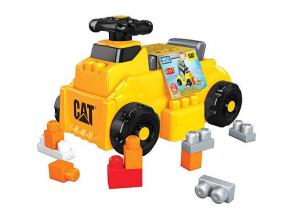 Fisher-Price: Caterpillar bébitaxi és építőjáték - Mega Bloks