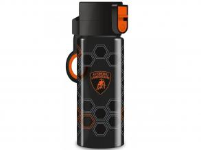 Ars Una: Lamborghini fekete-narancssárga BPA mentes kulacs 475ml