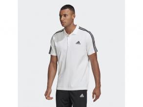 M 3S Pq Ps Adidas férfi fehér/fekete színű core póló