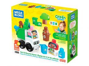 Fisher-Price: Green Town újrahasznosító csapat építőjáték - Mega Bloks