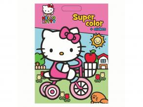 Hello Kitty kifestőkönyv és matricák