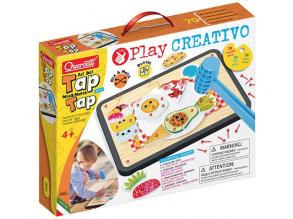 Quercetti: Play Creativo Tap Tap ételek kreatív játék