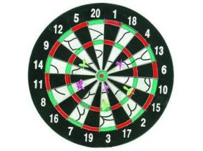 Darts tábla 6 dobónyíllal