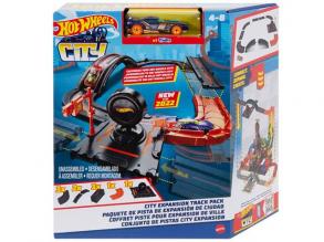 Hot Wheels City pályacsomag kisautóval - Mattel