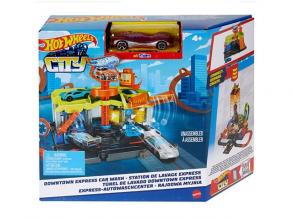 Hot Wheels City Belvárosi Express Autómosó pálya szett - Mattel