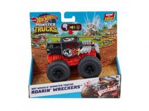 Hot Wheels: Monster Trucks Roarin' Wreckers kisautó fénnyel és hanggal 1/43