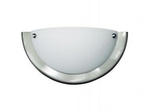 LED lámpa , fali , E27 , üveg , króm , 31 cm , 5 év garancia , Rábalux , UFO