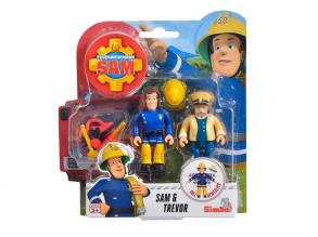 Tűzoltó Sam játékfigurák - Sam & Trevor