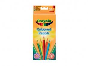 24 db háromszögletű extra puha ceruza - Crayola