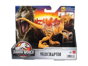 Jurassic World 3: Támadó dinó Velociraptor - Mattel