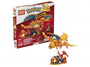Pokemon Mega Charmander építőszett 3 figurával