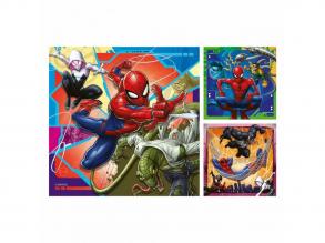 Ravensburger Pókember puzzle, 3x49 darabos