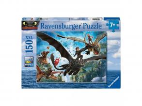 Ravensburger puzzle: Sárkányok és hősök  150 XXL darab