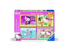 Hello Kitty puzzle 4 az 1-ben 100 darabos