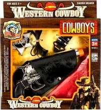 Cowboy pisztoly +csillag +lőszer