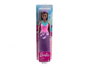 Barbie Dreamtopia Fekete hajú hercegnő baba - Mattel