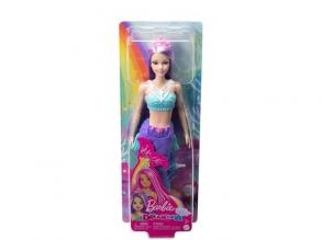 Barbie Dreamtopia sellő lila hajú baba - Mattel