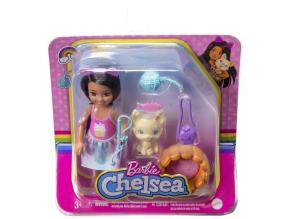 Barbie Chelsea és kiskedvence szett