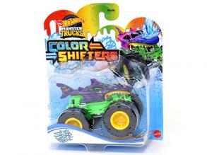 Hot Wheels: Monster Trucks színváltós autó - Shark Wreak - Mattel