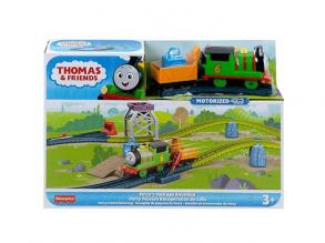 Thomas és barátai: Percy csomaggyűjtő körútja motorizált pálya szett - Mattel