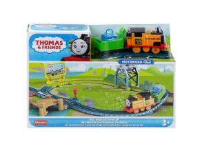 Thomas és barátai: Nia, szállítás a dokkban motorizált pálya szett - Mattel