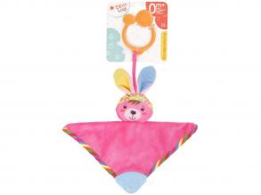 Nyuszi plüss bébi kendő - 20 cm