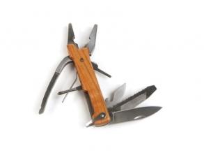 Kikkerland fa nyelű multifunkciós zsebszerszám