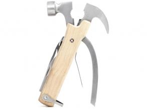 Kikkerland fa nyelű multifunkciós kalapács és szerszámkészlet