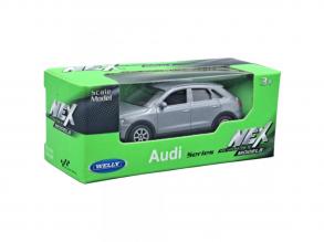 Welly: Audi Q3 szürke kisautó modell 1/64