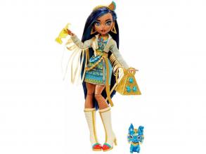 Monster High : Cleo De Nile baba kisállattal és kiegészítőkkel - Mattel