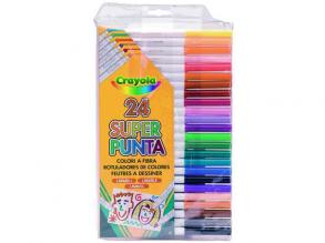 Vékony színes filctoll 24 darabos készlet - Crayola