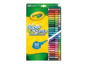 Crayola Kimosható vékony-vastag filctoll 50db