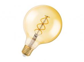 Ledvance Vintage átlátszó üveg búra/5W/250lm/2000K/E27 LED gömb izzó