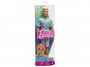Barbie Fashionista fiú baba szoke hajjal és kaktusz mintás pólóban - Mattel