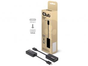 CLUB3D USB 3.1 C - D-SUB Active Adapter
