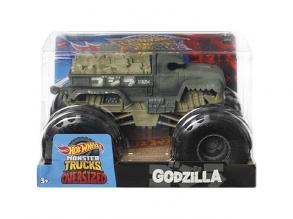 Hot Wheels: Monster Trucks Oversized Godzilla járgány 1/24 - Mattel