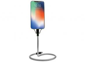 Kikkerland US212-EU USB/Lightning gooseneck kábel és telefontartó