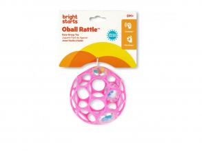 Oball csörgő Easy Grip rózsaszín