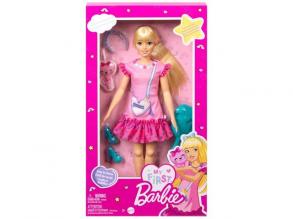BarbieŽ: Első Barbie babám - Szőke hajú baba 34 cm - Mattel