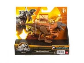 Jurassic World 3 mozifilm: támadó szaurusz figura, többféle, 1 db