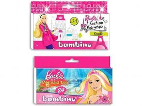 Barbie színes ceruzaszett 24db