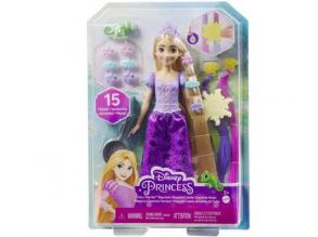 Disney Hercegnők: Aranyhaj hajvarázs hercegnő baba kiegészítőkkel - Mattel