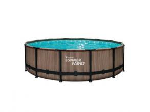 Summer Waves Elite Frame medence szett, barna, 427 x 107 cm