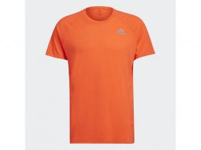 Adi Runner Adidas férfi piros kockás színű futás póló