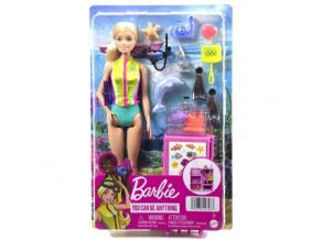Barbie: Tengerbiológus baba játékszett - Mattel