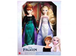 Jégvarázs: Elza és Anna hercegnő babák - Mattel